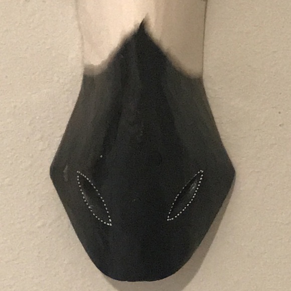 40” Tall Wood Wall Mask Giraffe Deco Safari Sculpture - Picture 2 of 5